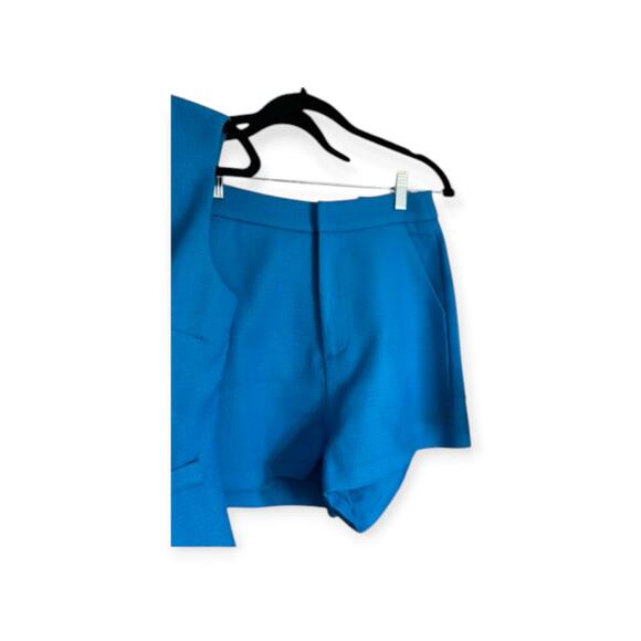 Blue Sleeveless Blazer & Shorts Set Commense  – NWT, Size Small - Picture 6 of 6